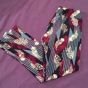 LLR feather leggings